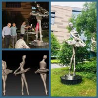 雕塑3D扫描过程