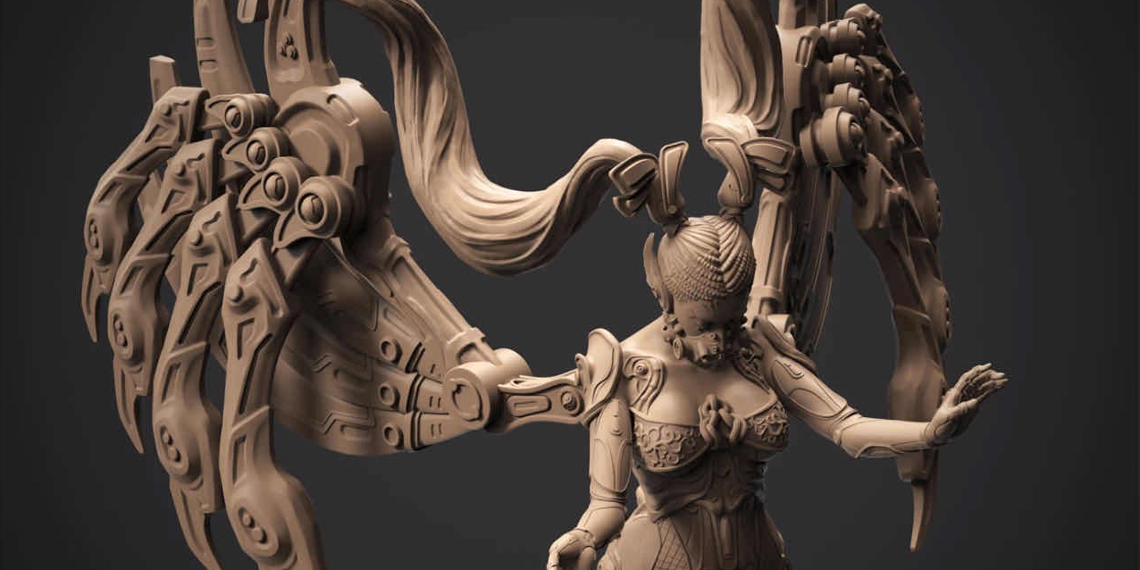 ZBrush雕刻软件建模设计和3D打印制作的关系2