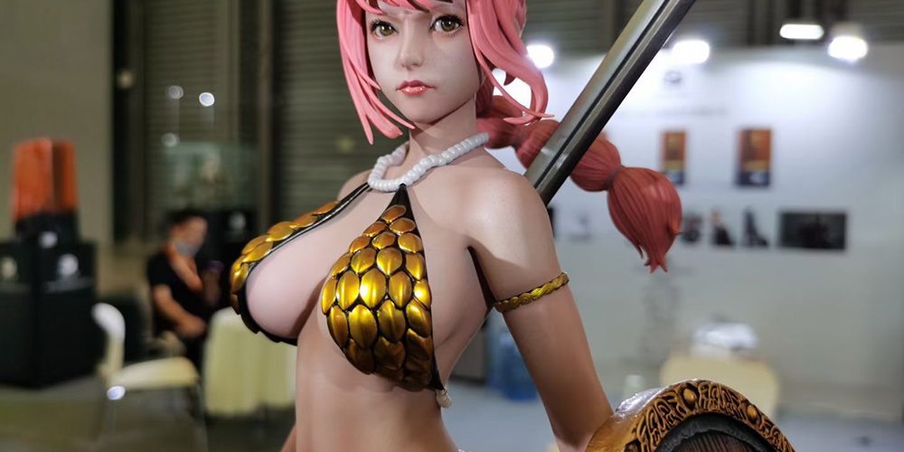 红蜡3D打印上色喷漆4